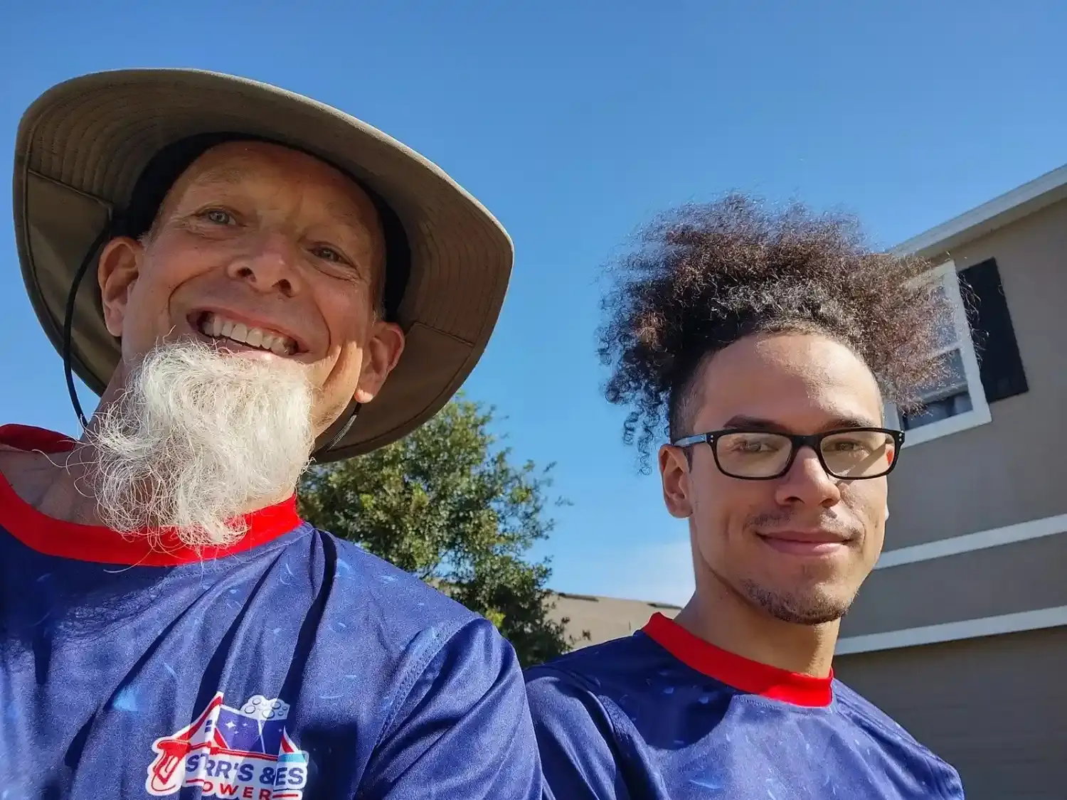 father and son image